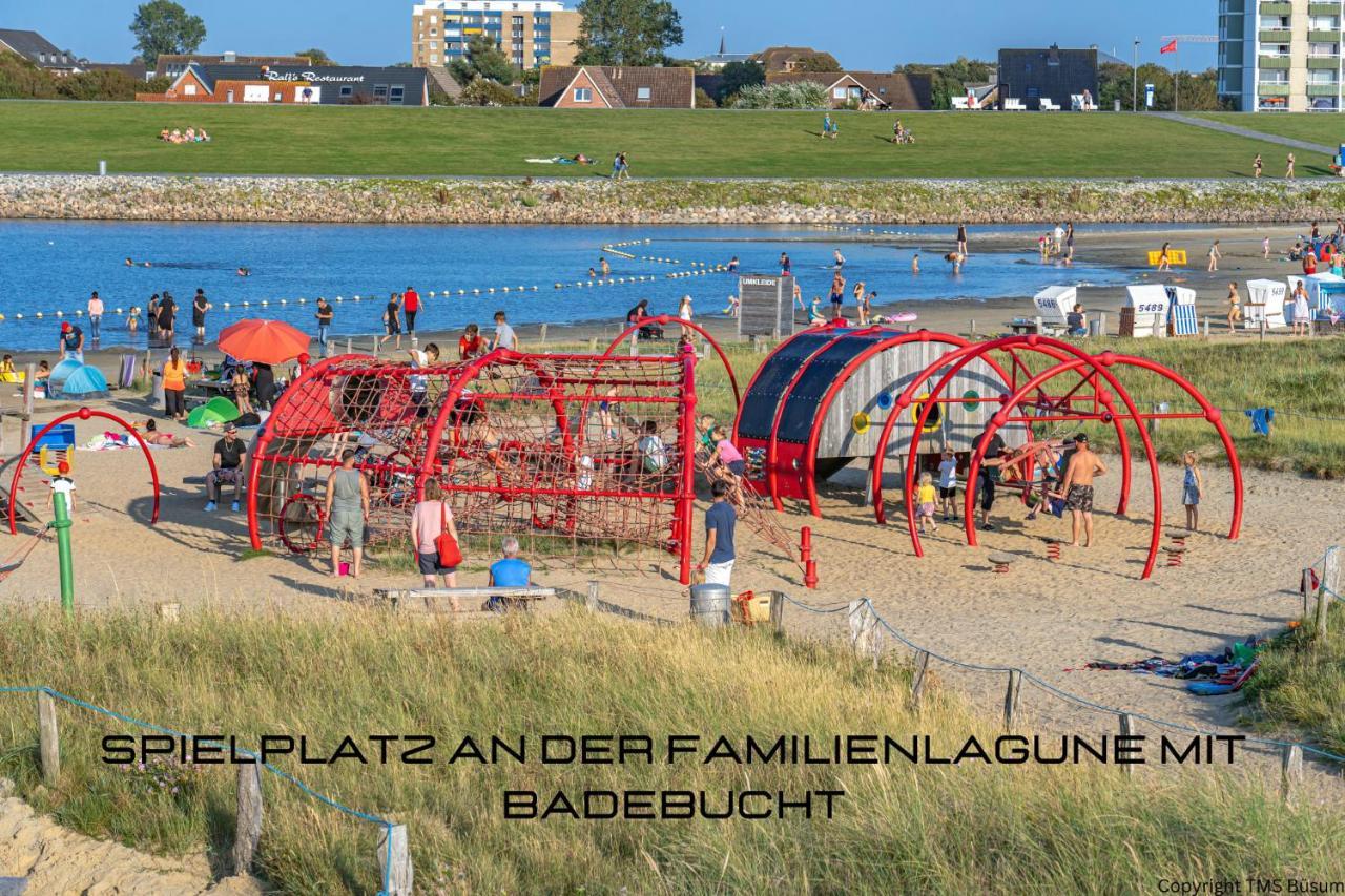 Grosszuegige Ferienwohnung Mit Terrasse Büsum Exterior foto
