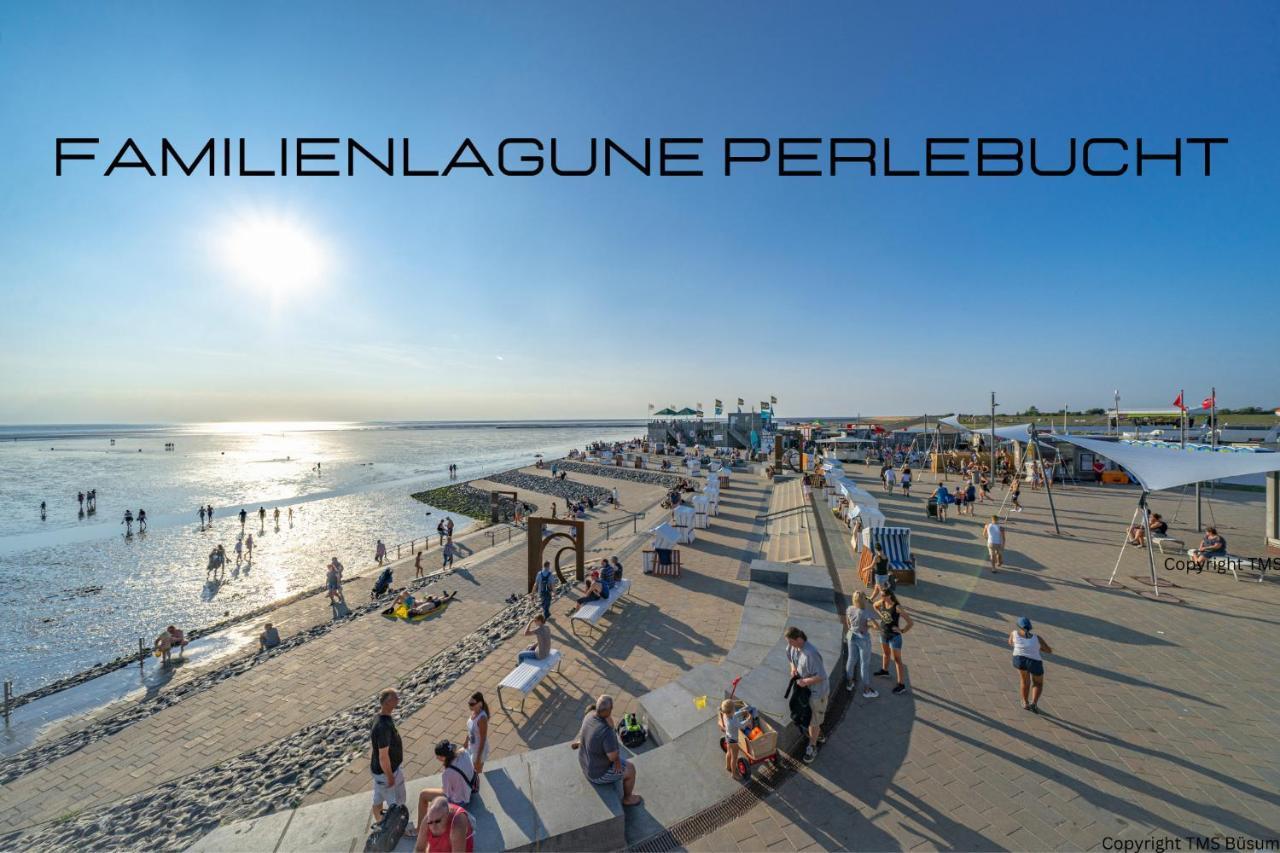 Grosszuegige Ferienwohnung Mit Terrasse Büsum Exterior foto